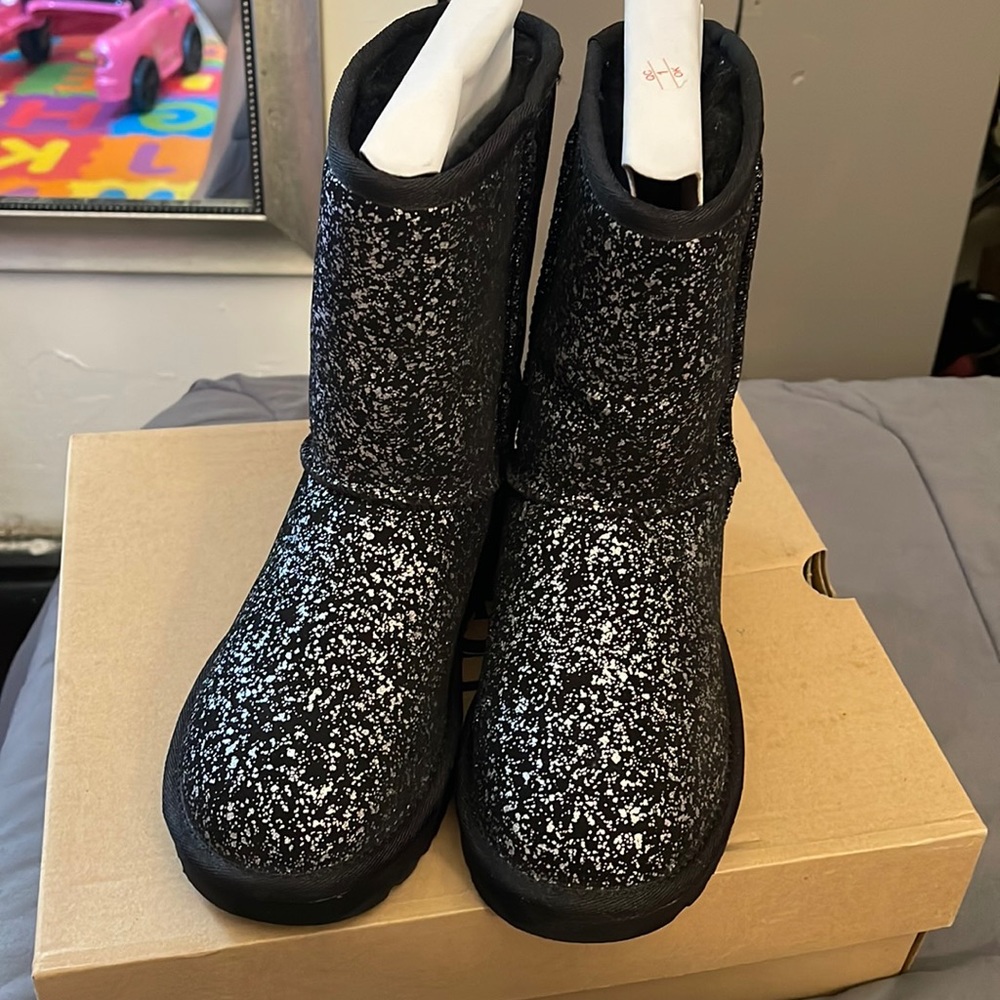 Classic short foil glam ugg boots